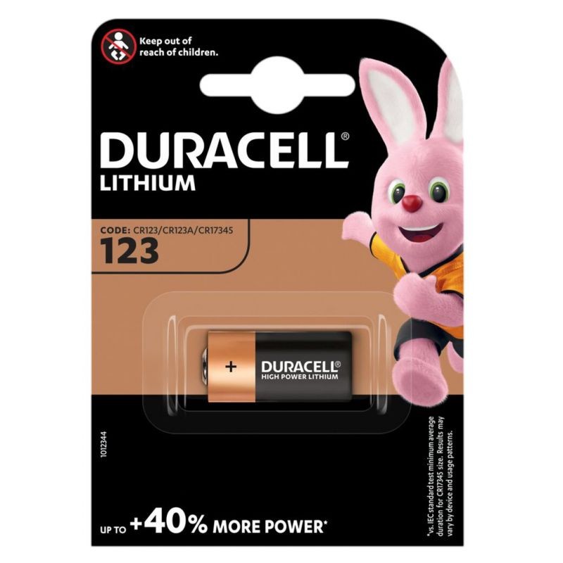 DURACELL Ultra CR123A 1ks (5000394123106)