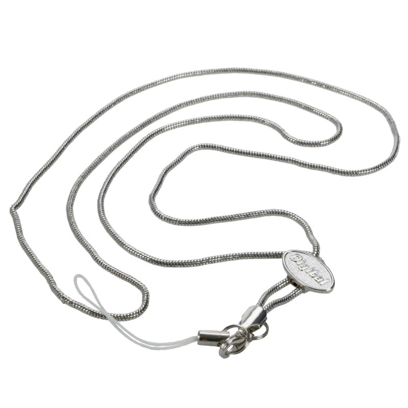 Metal neck strap for compact camera