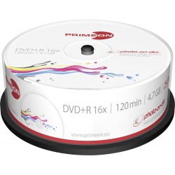 Primeon DVD+R 4,7 GB 16x printable 25 pcs