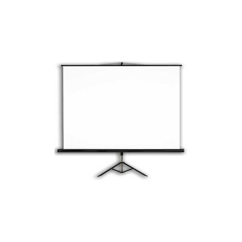 Projection screen 75x100 with tripod, pearl