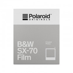 POLAROID film B&W SX-70,...