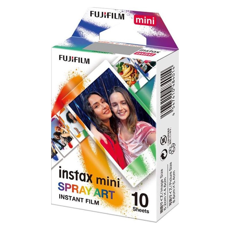 FUJIFILM Instax Mini Film Spray Art 10 pcs