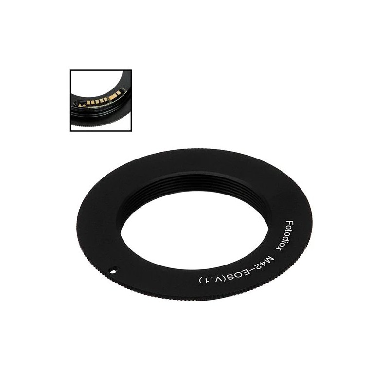 FOTODIOX CTCO adapter za objektiv M42 na ohišje Canon EOS EF s čipom