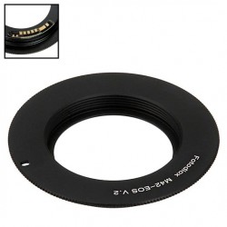FOTODIOX CTCO adapter for M42 lens to Canon EOS EF body with chip