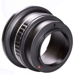 Adapter B.I.G. CTCO za objektiv Mamiya 645 na ohišju Fuji X