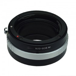 B.I.G. CTCO adapter for Nikon F (G) lens to Canon EF-M body