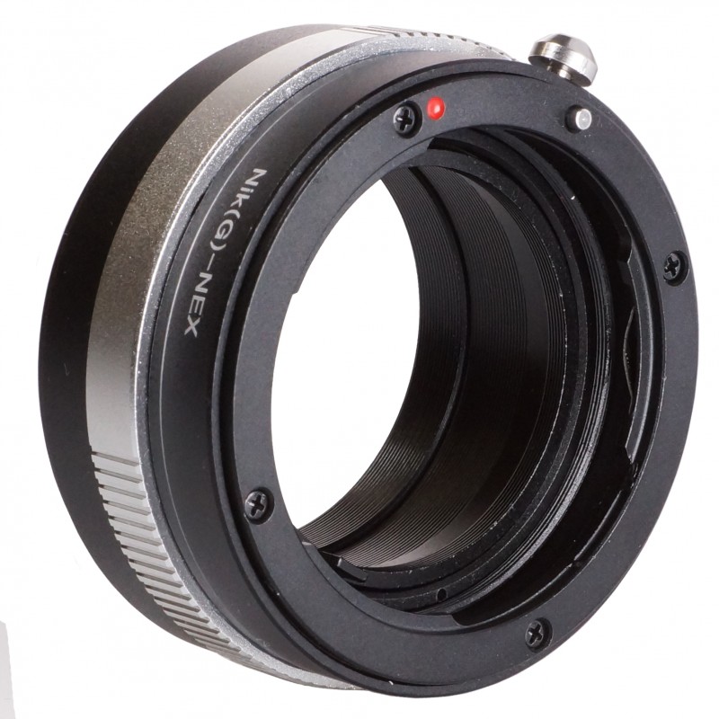 B.I.G. CTCO adapter for Nikon F (G) lens on Sony E body