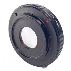 B.I.G. CTCO adapter for Pentax K lens on Nikon F body