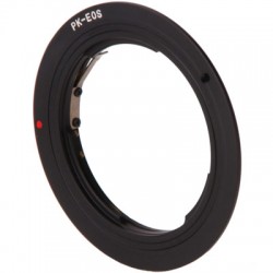 B.I.G. CTCO adapter for Pentax K lens on Canon EF body