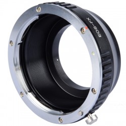 B.I.G. CTCO adapter for Canon EF lens on Fuji X body