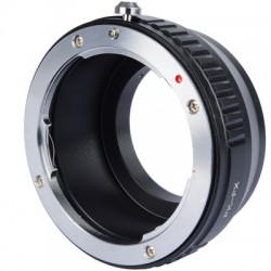 B.I.G. CTCO adapter for Pentax K lens on Fuji X body