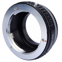 B.I.G. CTCO adapter for Minolta MD lens on Fuji X body
