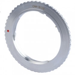 B.I.G. CTCO adapter for Olympus OM lens on Canon EF body