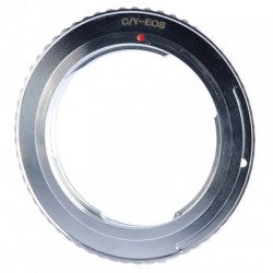 B.I.G. CTCO adapter for Contax/Yashica lens on Canon EF body