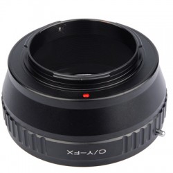 B.I.G. CTCO adapter for Contax/Yashica lens on Fuji X body
