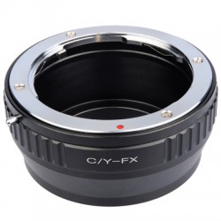 B.I.G. CTCO adapter for Contax/Yashica lens on Fuji X body