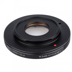 B.I.G. CTCO adapter for Canon FD lens to Nikon F body