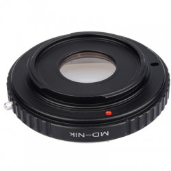 B.I.G. CTCO adapter for Minolta MD lens on Nikon F body
