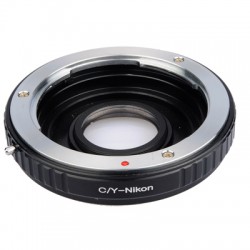 B.I.G. CTCO adapter for Contax/Yashica lens on Nikon F body