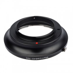 B.I.G. CTCO adapter for Mamiya 645 lens on Nikon F body