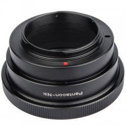 B.I.G. CTCO adapter for Pentacon Six lens on Nikon F body