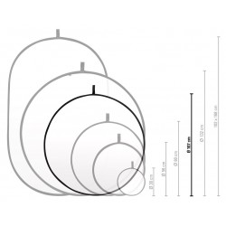 DÖRR Reflecting board 5in1, circle 107cm