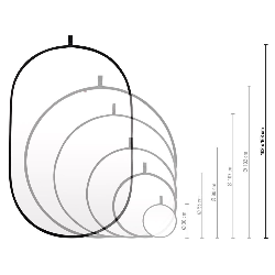 DÖRR Reflection board 5in1, oval 102x168cm