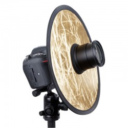 HELIOS Odsevna plošča 2v1 30cm MAKRO