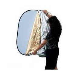 HELIOS Odsevna plošča 5v1, ovalna 92x122cm