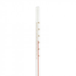 Foto laboratorijski termometer, alkohol