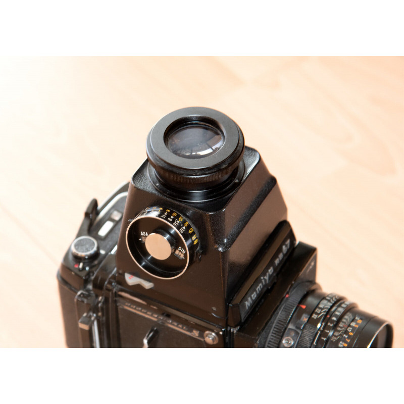 MAMIYA RB67 PRO S + SECOR 3,8/127 + lupa / merilnik osvetlitve, rabljen