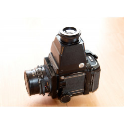 MAMIYA RB67 PRO S + SEKOR 3.8/127 + lupa / ekspozitor, rabljeno
