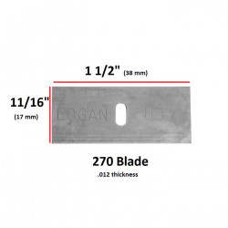 LOGAN replacement blades No. 270, 10pcs