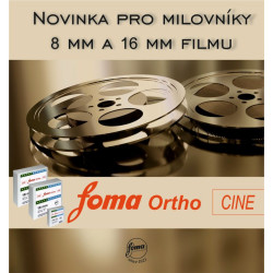 FOMA Cine ORTHO 400 2x8 mm/10 m