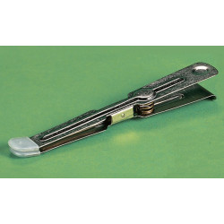 Metal photopinette with caps