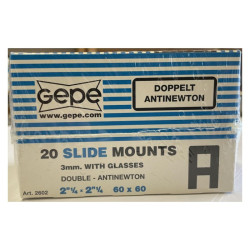 Deníky Gepe 6x6 AN sklo, 20 ks