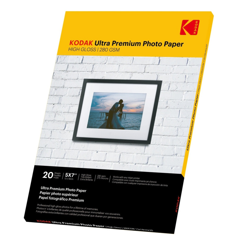 KODAK Ultra Premium High Gloss 280g 13x18, 20 sheets