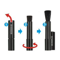 KAISER Lens Brush in plastic tube
