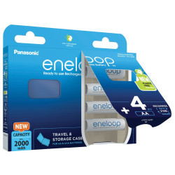 PANASONIC Eneloop AA 2000mAh 4kom + torbica (BK-3MCDEC4BE)