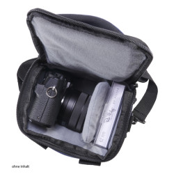 PETER HADLEY Las Vegas 100 fotobrašňa + pršiplášť, modrá