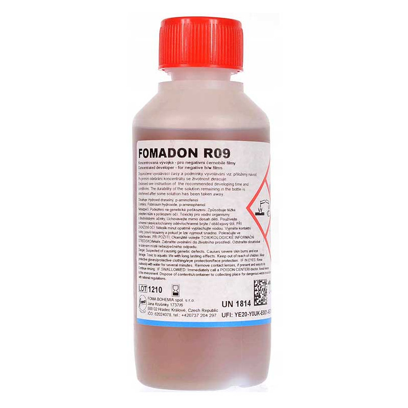 FOMADON  R09 250 ml negativní vývojka
