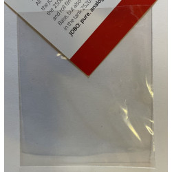 Archivačný sáčok 6x7 cm prehľadný/priehľadný