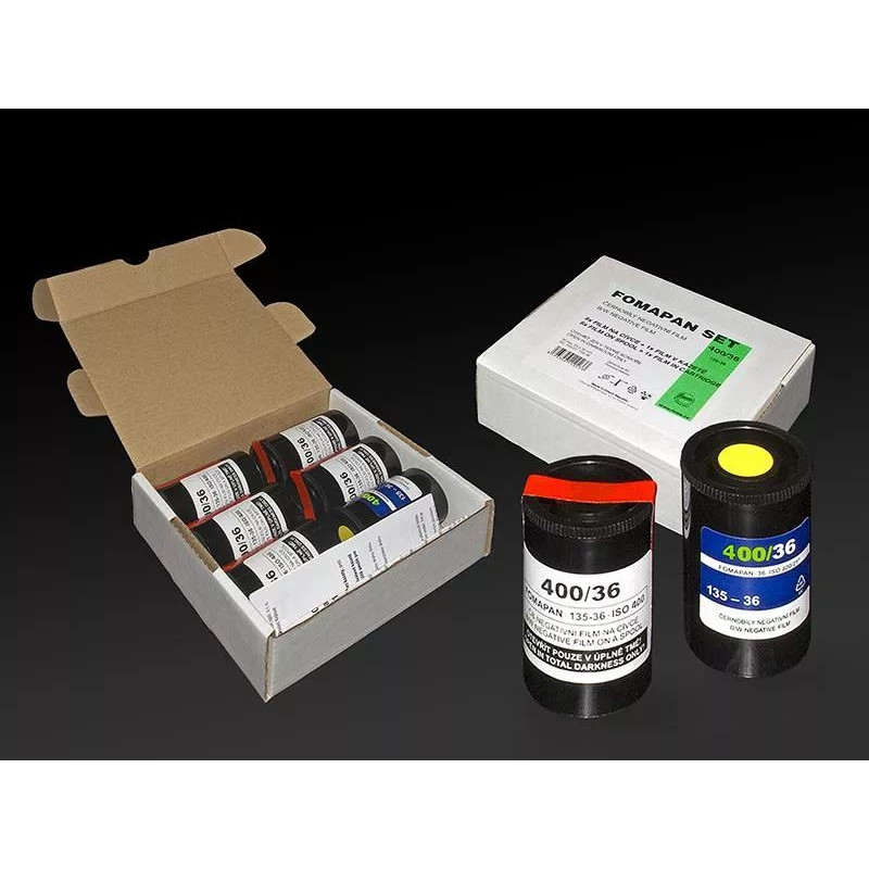 FOMA Fomapan 100 135/36 set (6x film + cartridge)