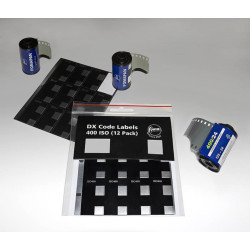 SELF-ADHESIVE DX CODES, ISO 400 for films in type 135 cassettes (12pack)
