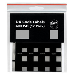 SELF-ADHESIVE DX CODES, ISO 400 for films in type 135 cassettes (12pack)