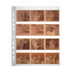 Archival Storage Page for 120 films, parchment