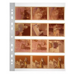 Archival Storage Page for 120 films, acetate