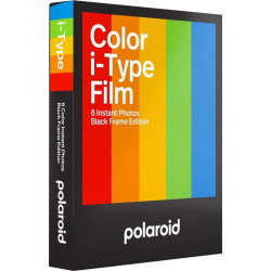 POLAROID i-Type Color, 8× Instant Film black frame