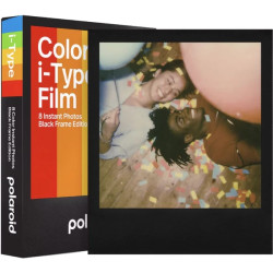 POLAROID i-Type Color, 8× Instant Film black frame