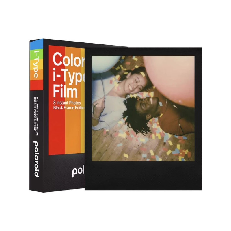 POLAROID i-Type Color, 8× Instant Film black frame